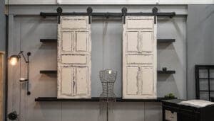 Schuifdeuren set TV-set Franse deur