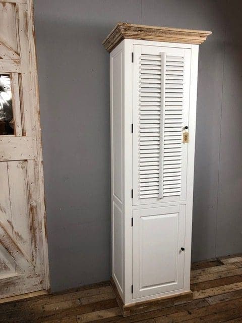 Landelijke kast shutters