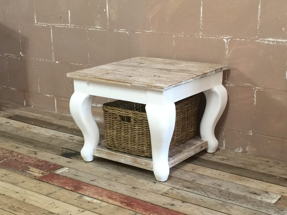 Landelijke salontafel barokpoot