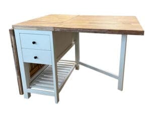 Landelijke eettafel uitklapbaar