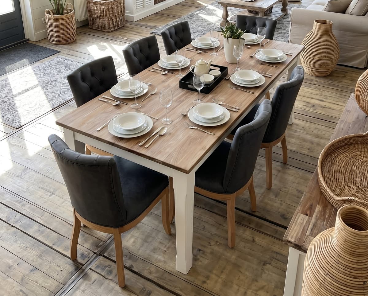 tafel recht poot 1008