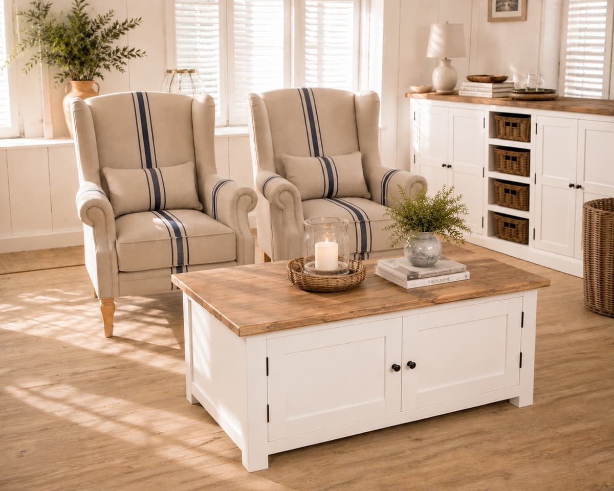 1001 met stripe stoelen