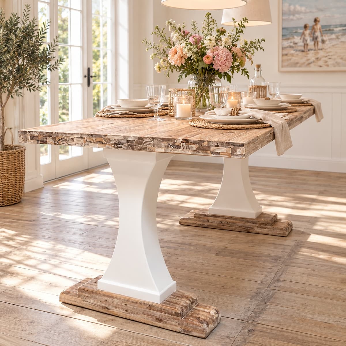 tafel kasteelpoot nieuw
