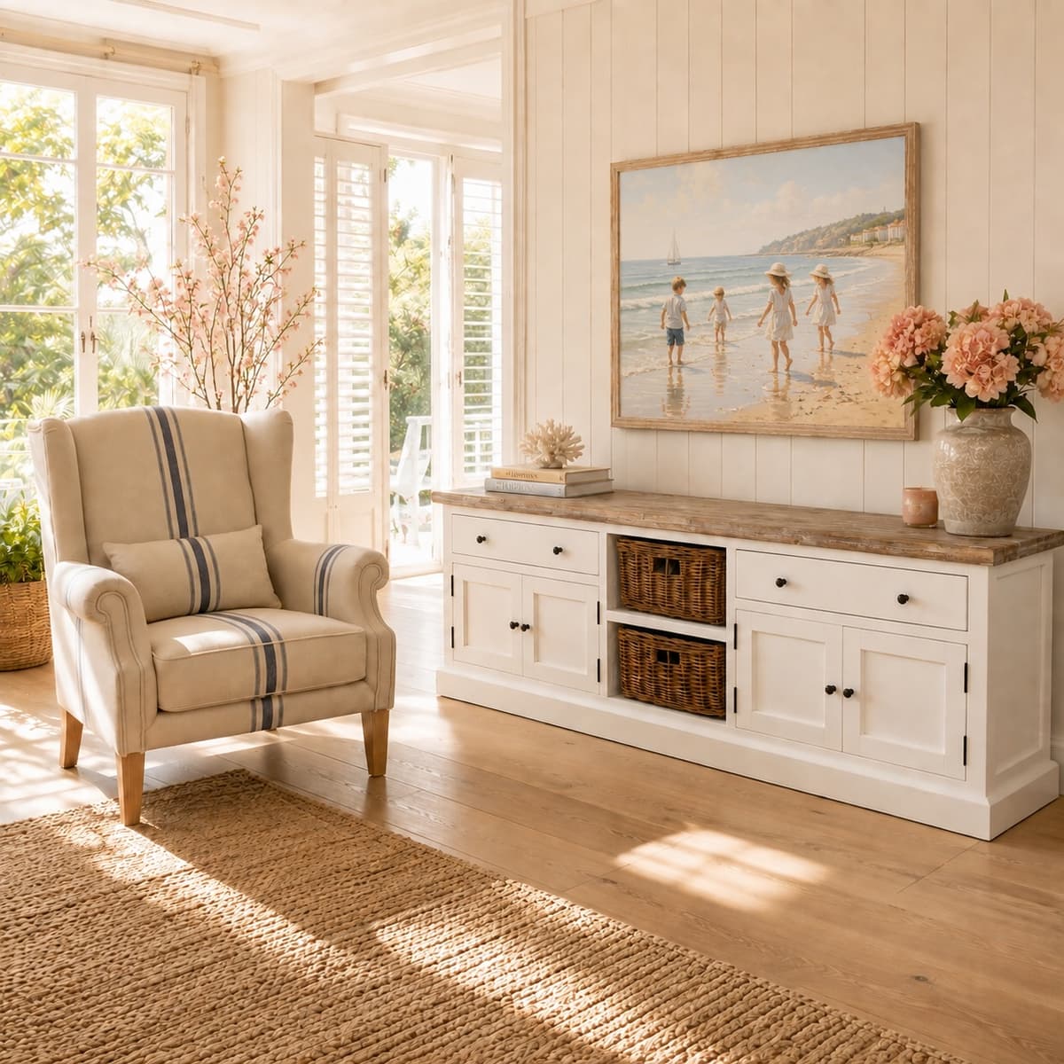 1041 glad met fauteuil